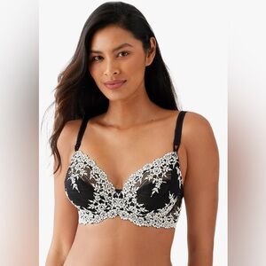 Wacoal Embrace Lace Underwire Bra 38DD EUC 🖤